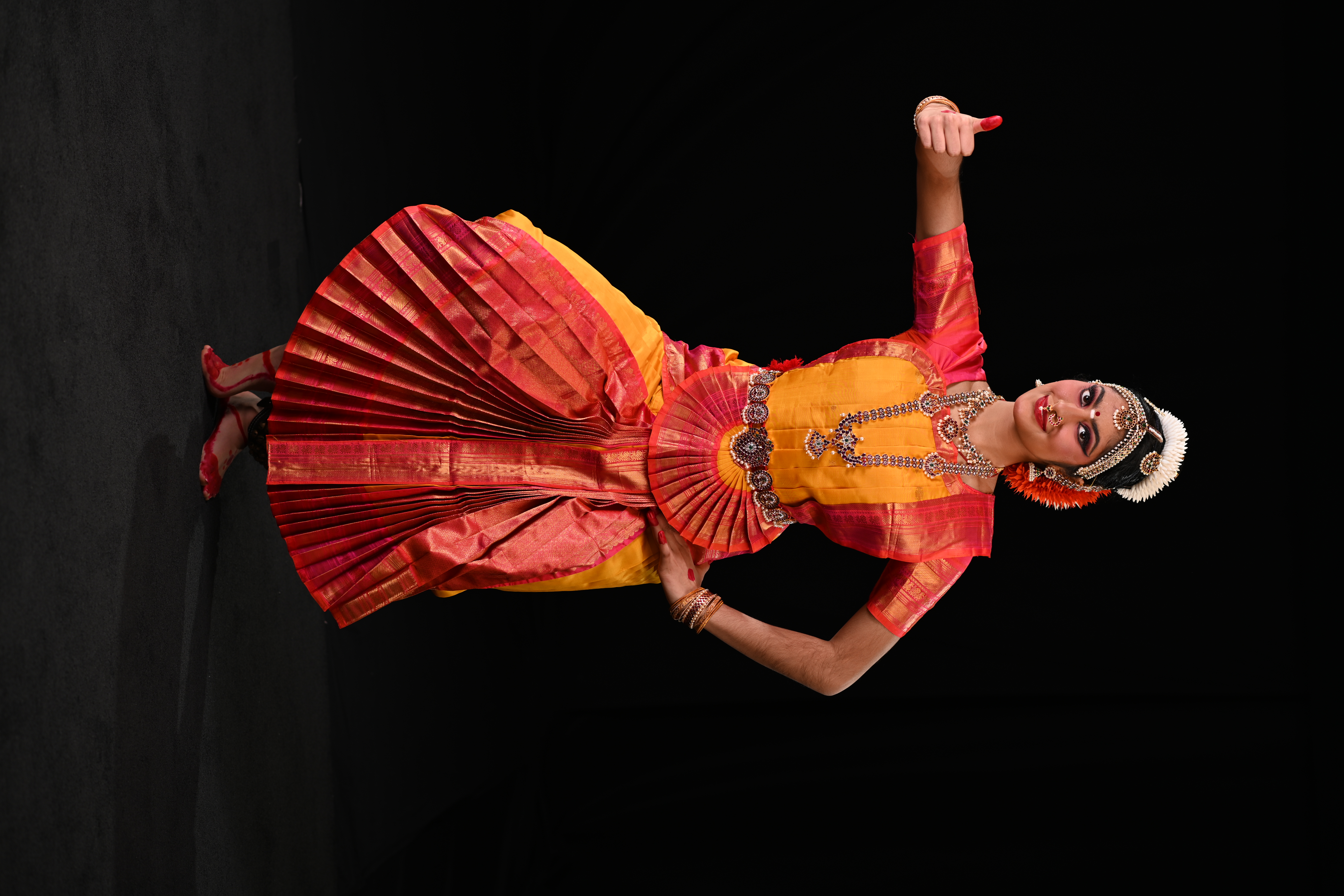 Kushi in Bharatanatyam pose 1