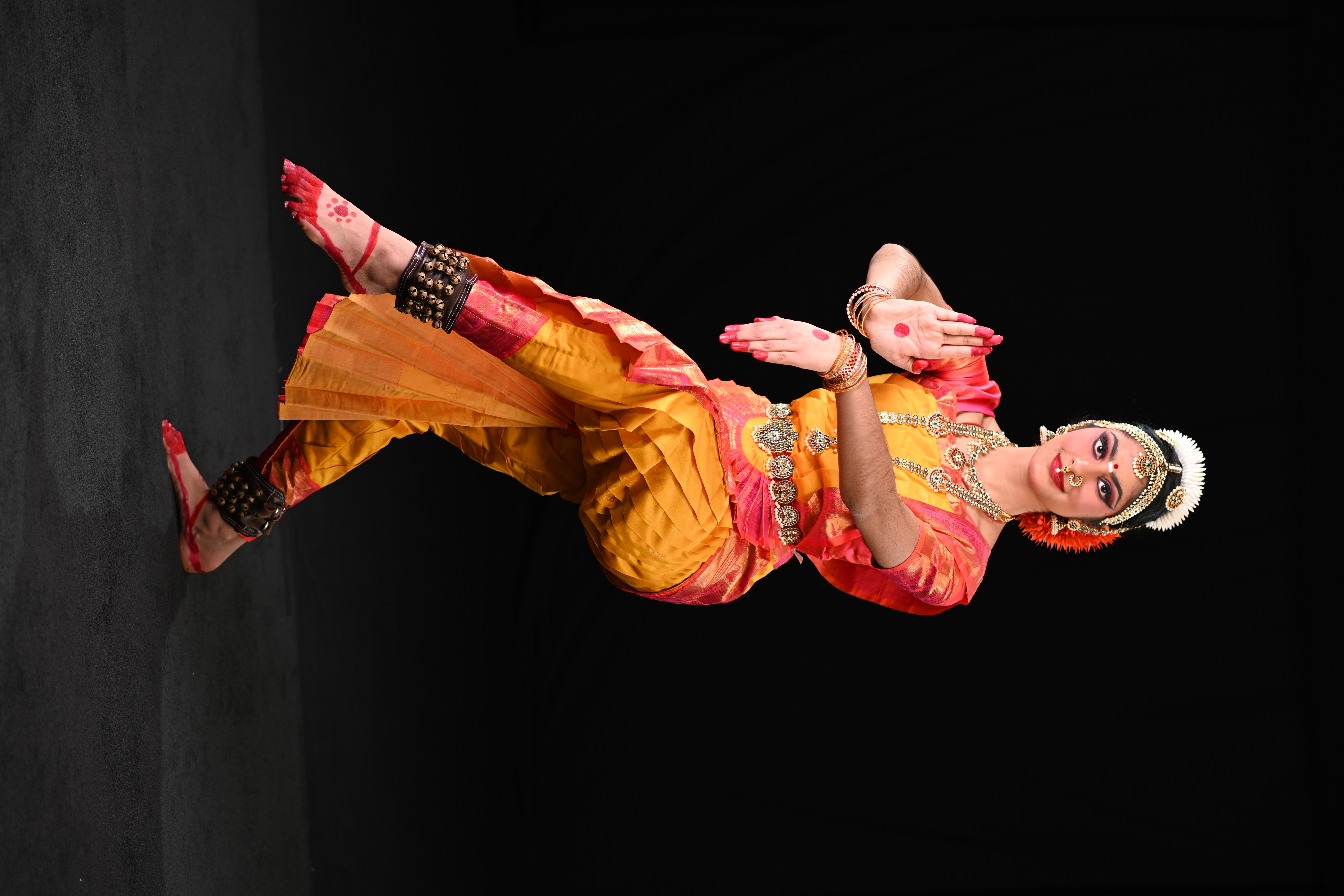 Kushi in Bharatanatyam pose 3